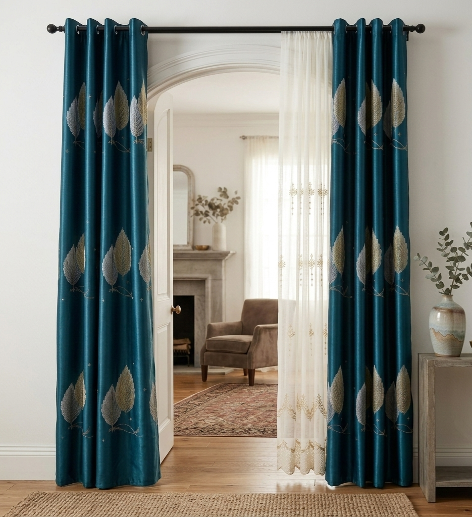 Rideaux décoratifs élégants – Occultant & Moderne pour Salon et Chambre