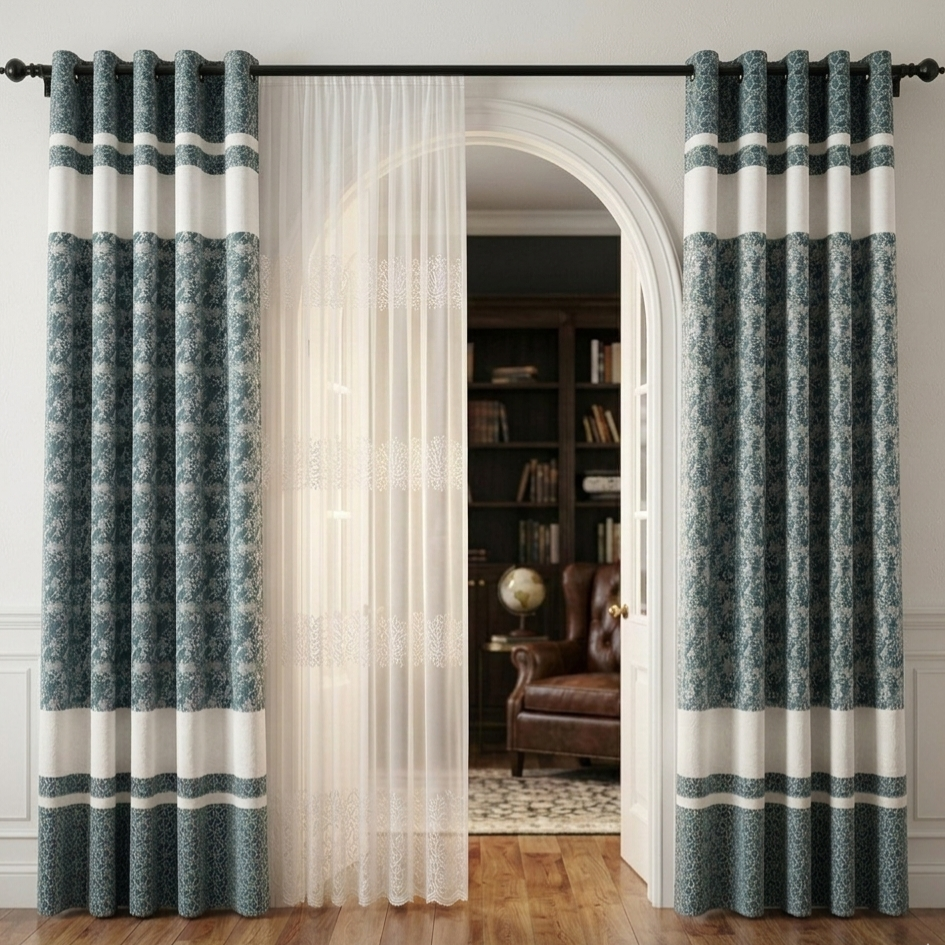 Rideaux décoratifs élégants – Occultant & Moderne pour Salon et Chambre