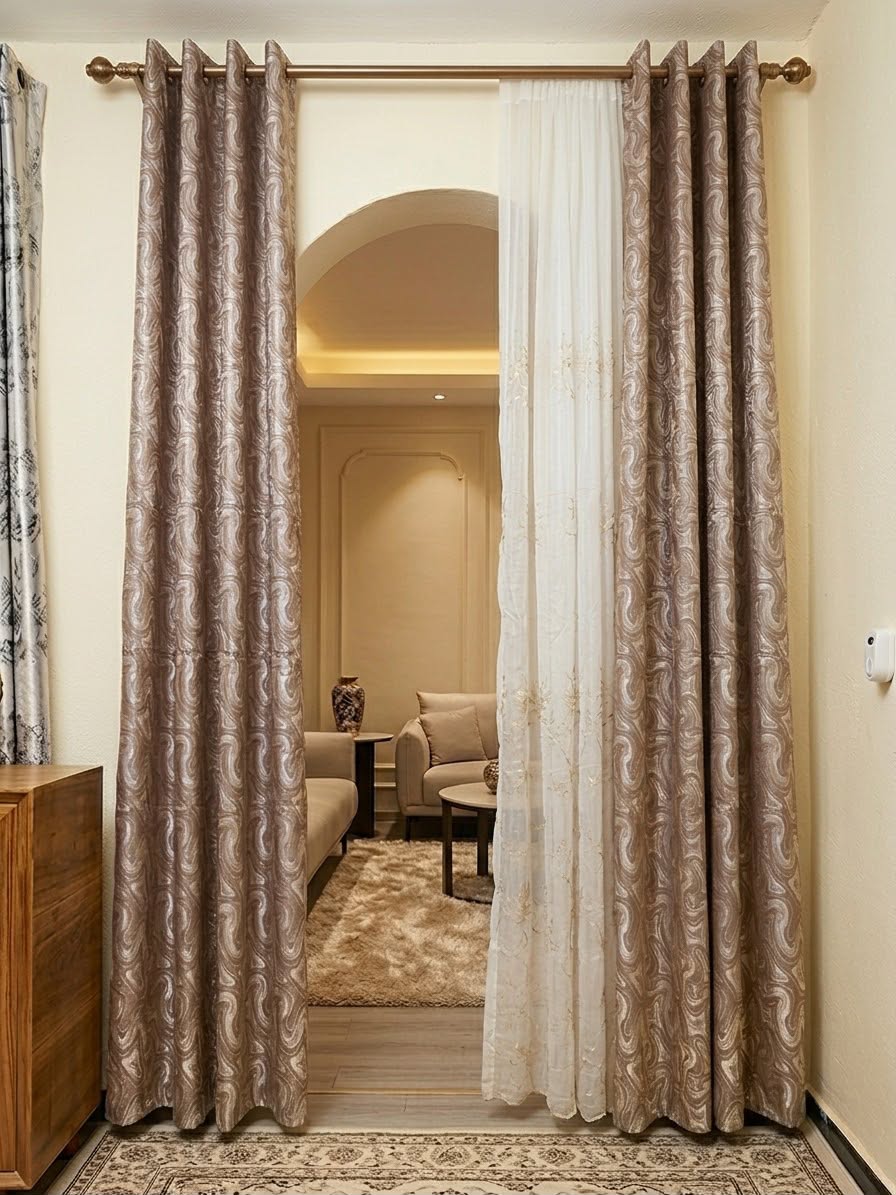 Rideaux Luxe Élégance Naturelle